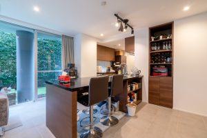 前住居の横並びダイニング