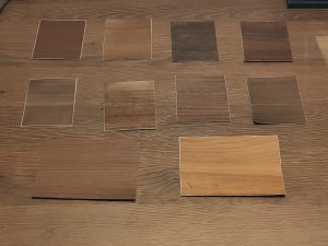 オレフィンシートのサンプル１０種