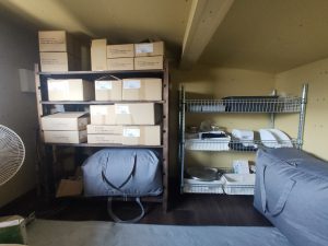 小屋裏収納に収納した一条工務店の10年分のフィルター